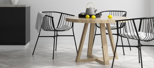 Choisir un modèle de table ronde