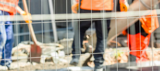 Importance de clôtures pour chantier