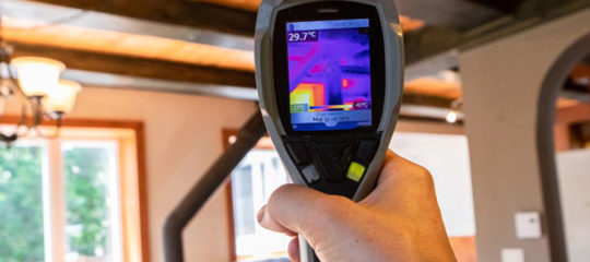 Recherche de fuite à Lille par thermographie