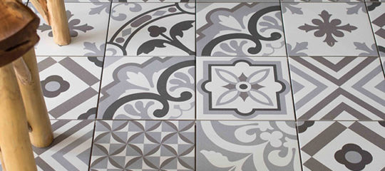 carrelage style carreaux de ciment anciens