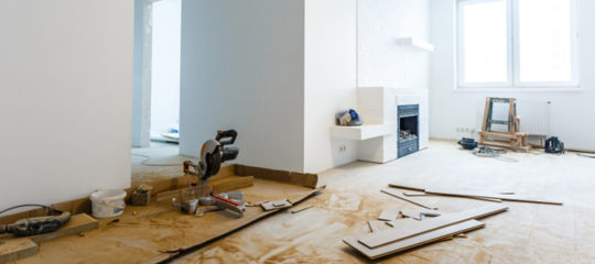 rénover son studio